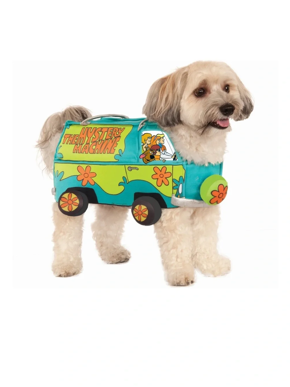 Mystery Machine Foam Dog Costume - Blue/Green